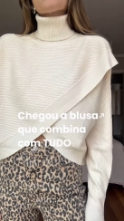 BLUSA TRANSPASSADA INVERNO