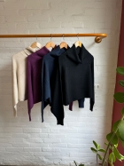 BLUSA CURTA INVERNO GOLA
